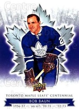 2017-18 Toronto Maple Leafs Centennial #37 Bob Baun