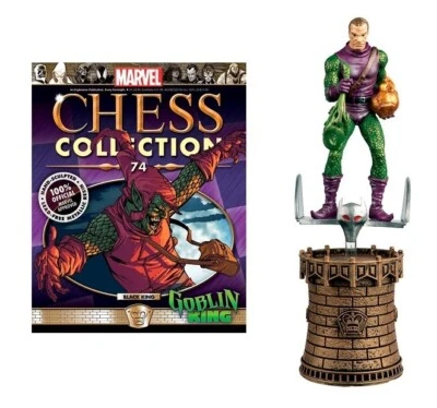 Figura Rey Duende Verde Ajedrez Eaglemoss Marvel con Revista Foto 1 de 4