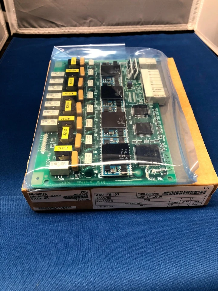 NEC JAPAN NEAX 2000 IVS/IPS PN-8COTS Analog 8-Port Circuit Card NEW - Image 1 of 4