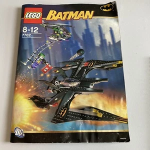 LEGO BATMAN #7782 Batwing-Joker's Aerial Assault NUR ANLEITUNG BUCH — lesen - Bild 1 von 6