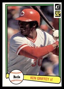 1982 Donruss #634 Ken Griffey Cincinnati Reds Baseball EX/NM Free Shipping - Picture 1 of 2