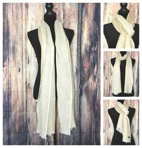 REVERSIBLE Pashmina 100% Cachemira Hombres Damas Bufanda Chal Envoltura Alta Calidad Nuevo - Imagen 1 de 9