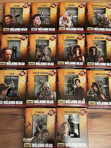 Eaglemoss Walking Dead Collector's Models Rick Grimes Daryl Carol Maggie YouPick Cover