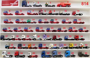 Modelli artigianali trattori MAN, Iveco, Ford, Steyr, Seddon, Herpa e altri 1:87/814 - Foto 1 di 1