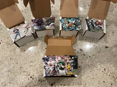 5x Lot Football Sets 95 Classic 96 Gilt Edge 94 Staubach, 94 Contenders 96 Leaf - Image 1 of 4