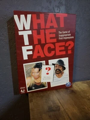 Spin Master What The Face? WTF The Game of Inappropriate First Impressions Adult - Image 1 of 4
