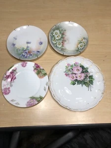vintage hand painted plates - Picture 1 of 12