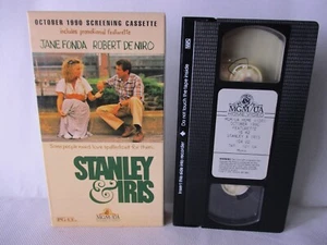 Stanley & Iris 1989 October 1990 VHS Movie Screener Tape Robert De Niro PROMO - Picture 1 of 3