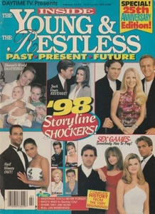 1998 Inside The Young and the Restless SHEMAR MOORE-SCOTT REEVES-HEATHER TOM - Foto 1 di 2