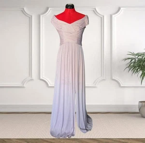David's Bridal Bridesmaid Dress in Pink Quartz Size 6 - Picture 1 of 6