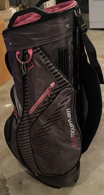 Bolsa de golf Sun Mountain rosa y negra  Foto 1 de 3