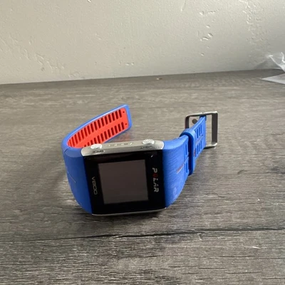 Polar V800 Reloj Hombre Goma Cuarzo Digital 39mm 8 3/4" FUNCIONA SIN CARGADOR Foto 1 de 4