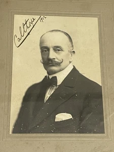 FRAMED PHOTO PORTRAIT BY MULLINS RYDE IOW OF 8th BARON CALTHORPE 1912 (SIGNED) - Picture 1 of 7