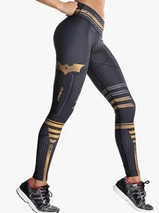 Drakon Collectible Limited Edition Coolfit Batman Leggings Womens Med/Lg NWT - Picture 1 of 8