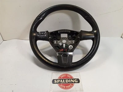 Черный кожаный руль от 2012 VW Volkswagen Jetta 9459958 - Изображение 1 из 4