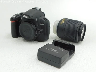 Nikon D3000 DSLR Camera W/Accessories & Case - Image 1 of 4
