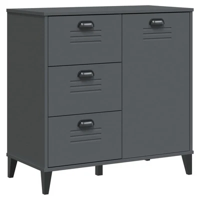 Industrial Style Sideboard Cabinet with Storage Options in Multiple Colors vidaX - Image 1 of 3