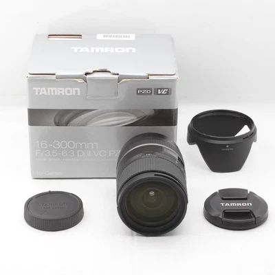 【MINT w/Box】TAMRON 16-300mm F/3.5-6.3 Di II VC PZD B016 For Canon EF Mount Japan - Image 1 of 4