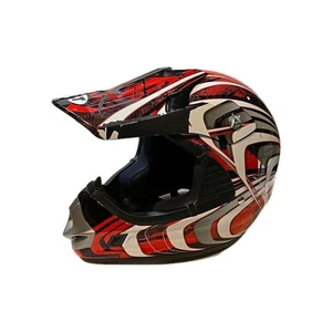 BiLT Clutch Offroad Helmet Adult Large 59-60cm DOT FMVSS218 (sun peak has crack) - Picture 1 of 14