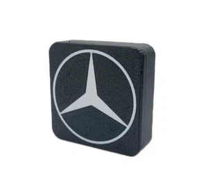 Mercedes Hitch Cover 1 1/4 Inch 3d Printed - Picture 1 of 3