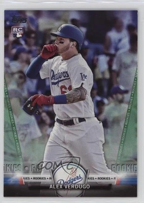 2018 Topps Topps Salute Series 1 Rookies Green Alex Verdugo #TS-80 Rookie RC - Image 1 of 2