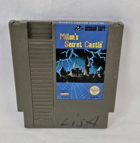 Milon's Secret Castle Nintendo Entertainment System 1988 NES Tested Cartridge