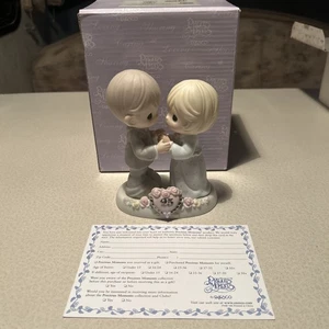 Precious Moments "Unsere Liebe funkelt immer noch in deinen Augen" 25th Anniversary #115911 - Bild 1 von 5