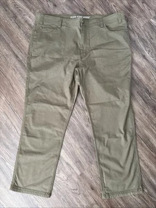 Duluth Trading Flex Fire Hose Pants - 44x32 - Green - 62752 - EXCELLENT! - Picture 1 of 7