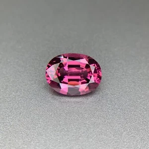 Flawless 2.25 Cts Natural Pink Rhodolite Garnet Perfect Oval Cut Loose Gemstone - Picture 1 of 11