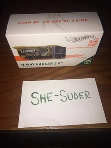 Hot Wheels ID Series 1 - Hiway Hauler 3.0 Limited Run Legends Tour VHTF Truck - Picture 1 of 2