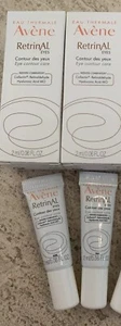 2x Avene RETRINAL EYE CONTOUR Cream w/ Hyaluronic Acid 2mL Each Sample IN BOX - Picture 1 of 5