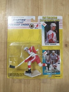 1993 Kenner Starting Lineup NHL Detroit Red Wings Steve Yzerman Figure Canadian - Picture 1 of 7