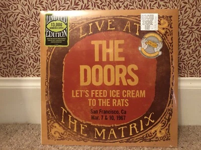 THE DOORS Let's Feed Ice Cream to the Rats RSD VINYL RECORD LP New Sealed RSD - Image 1 of 3