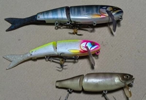 Set of 3 large floating baits Swimbait Topwater Lure 180+145+110mm - Picture 1 of 7