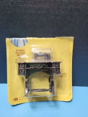 1978 NIP VTG Durham Die Cast sewing machine   W/ dust cover & cabinet working 49 - Image 1 of 4