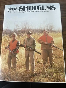 Vintage SKB Shotguns Catalog Brochure 1989 with price list - Picture 1 of 3