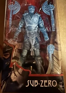 Sub-Zero GameStop Exclusive Blue Ice Clone Variant Mortal Kombat McFarlane 7” - Picture 1 of 2