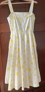 Originale 60er Polka Dot Rockabilly Kleid Gr 40/42 Mit Unterrock ,Tüll Wie Neu - Bild 1 von 17
