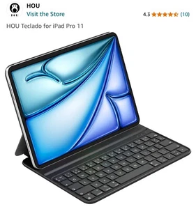 Bluetooth Keyboard Case Folio for Apple iPad Pro 11” Air 10.9” 4th+ 5th Gen - Picture 1 of 1