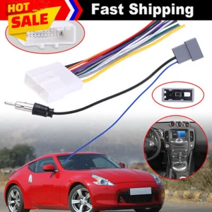 FOR 70-7552 NISSAN CAR STEREO WIRING HARNESS ADAPTER CD RADIO CABLE INSTALL PLUG - Picture 1 of 19