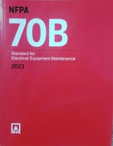 NFPA 70B Standard for Electrical Equipment Maintenance 2023 Edition Paperback - Picture 1 of 2