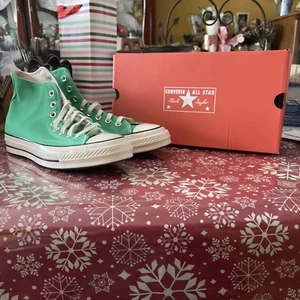 Converse Chuck 70 Canvas High Apex Green A08613F Size M 9 W 11 New With Box - Imagen 1 de 12