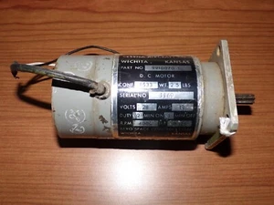 28V Cessna Flap Motor 9910070-1 - Picture 1 of 2