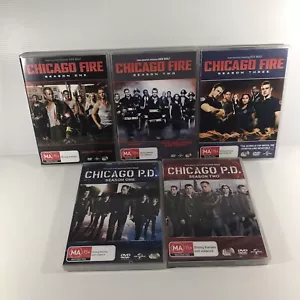 Chicago Fire Seasons 1 2 3 + Chicago PD Seasons 1 2 - Picture 1 of 18