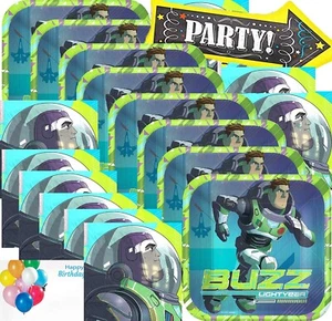 Buzz Lightyear Plates Napkins Birthday Party Supplies Officially Licensed - Picture 1 of 3