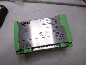 PHOENIX CONTACTS QUINT 2.5 POWER SUPPLY 24DC at 2.5amps -- 187...264VAC supply  - Bild 1 von 3