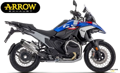TERMINALE DI SCARICO ARROW INDY RACE EVO TITANIO PER BMW R 1300 GS OMOLOG EURO5+ - Immagine 1 di 2