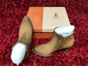 Botines Mujer Fugitive Talla 39 Eu Marrón Nueva - Imagen 1 de 7