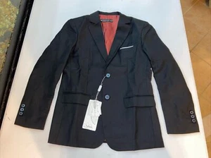 YuanLu Boy’s Formal Suits Blazer Jacket Coat for Kids 10 Black - Picture 1 of 5