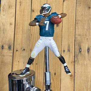 PHILADELPHIA EAGLES Beer Tap Handle Michael Vick Green Jersey NFL FOOTBALL - Picture 1 of 12
